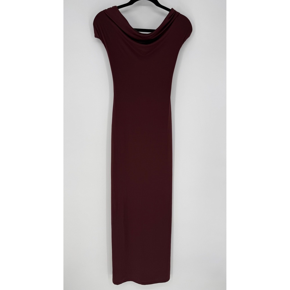 Meshki Burgundy Maxi Dress